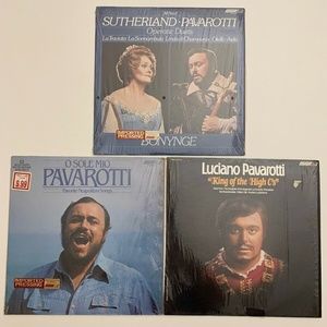 Luciano Pavarotti Operatic Duets Favorite Neapolitan King Of The High C's LP